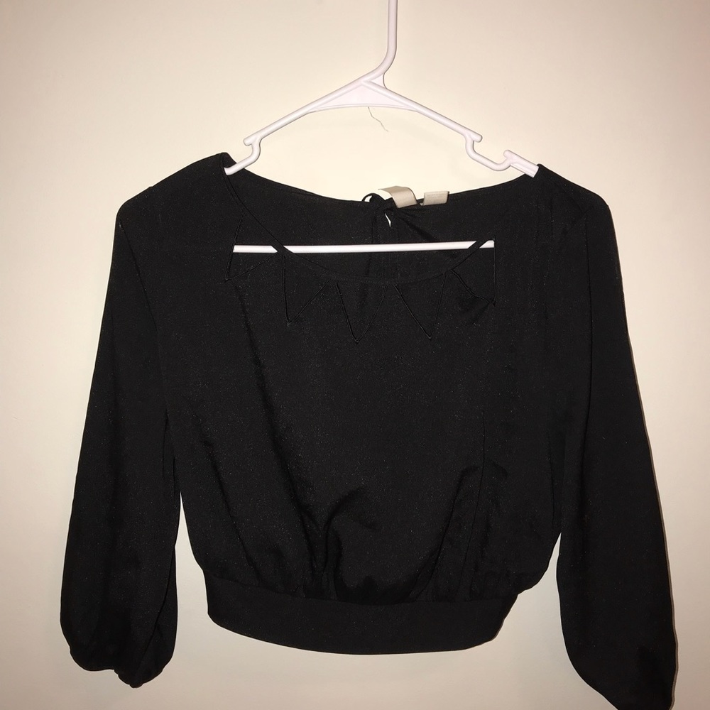 Forever 21 Long Sleeve Crop